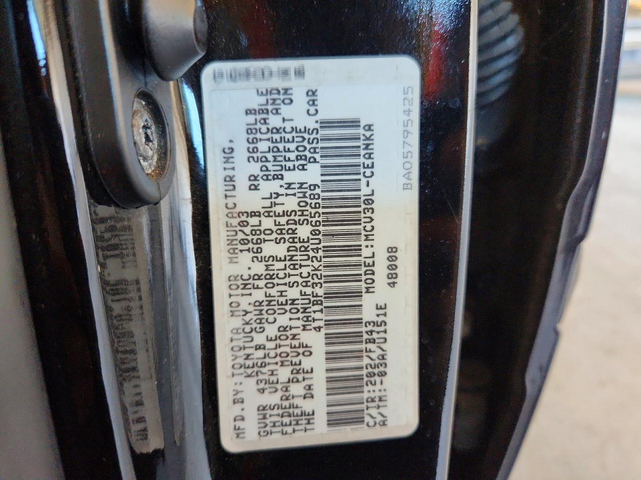 2004 TOYOTA CAMRY photo 34