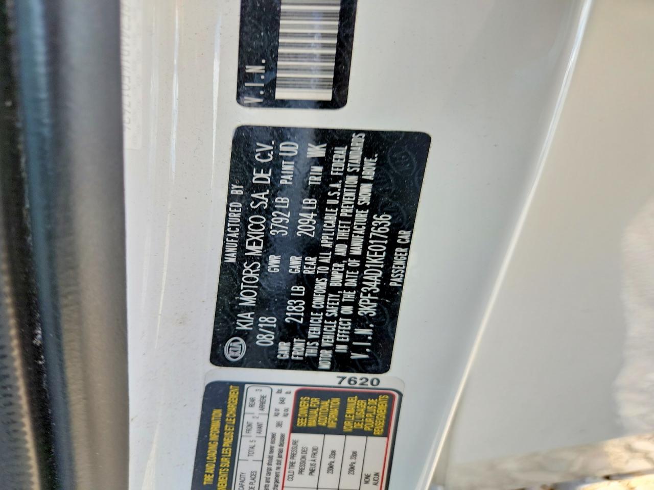 2019 KIA FORTE S photo 23
