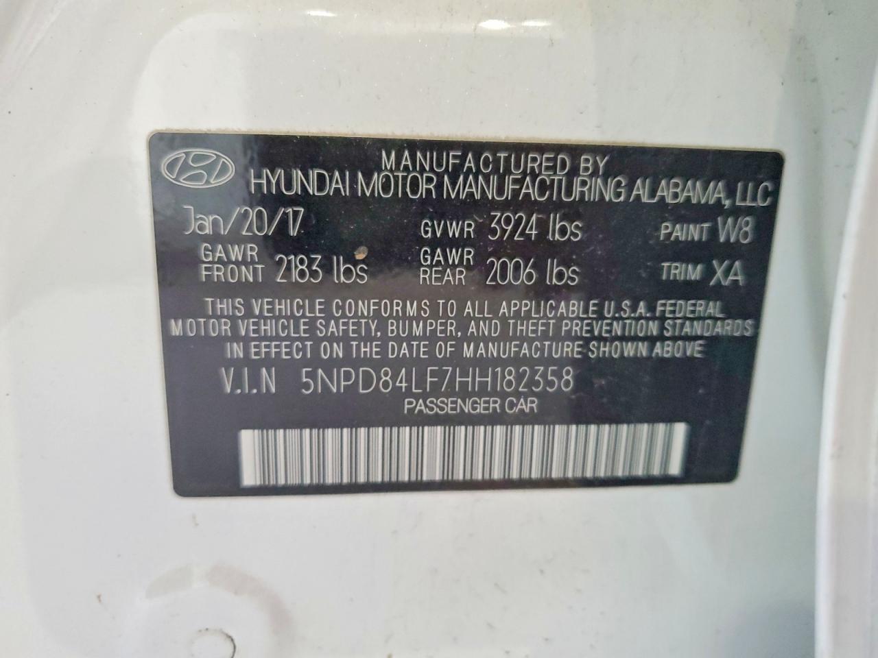 2017 HYUNDAI ELANTRA VALUE EDITION photo 34