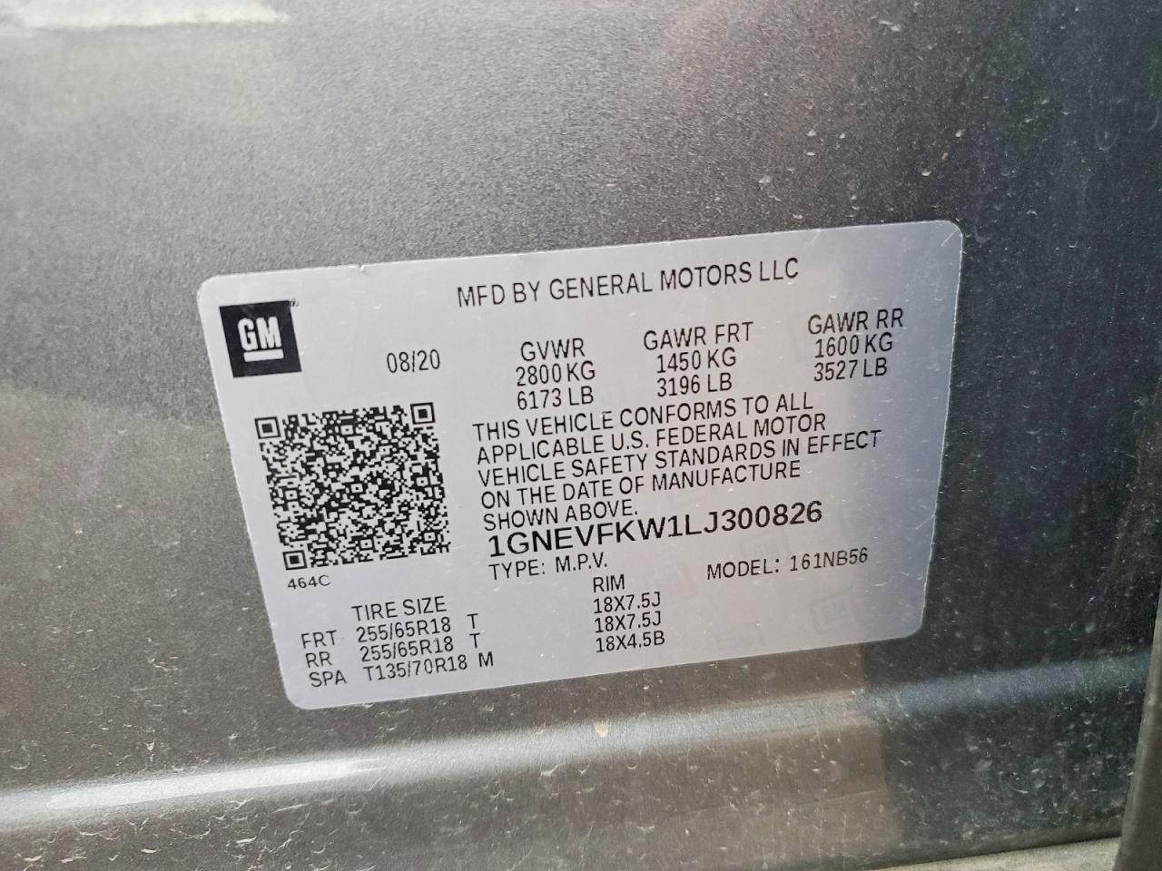 2020 CHEVROLET TRAVERSE LS photo 25