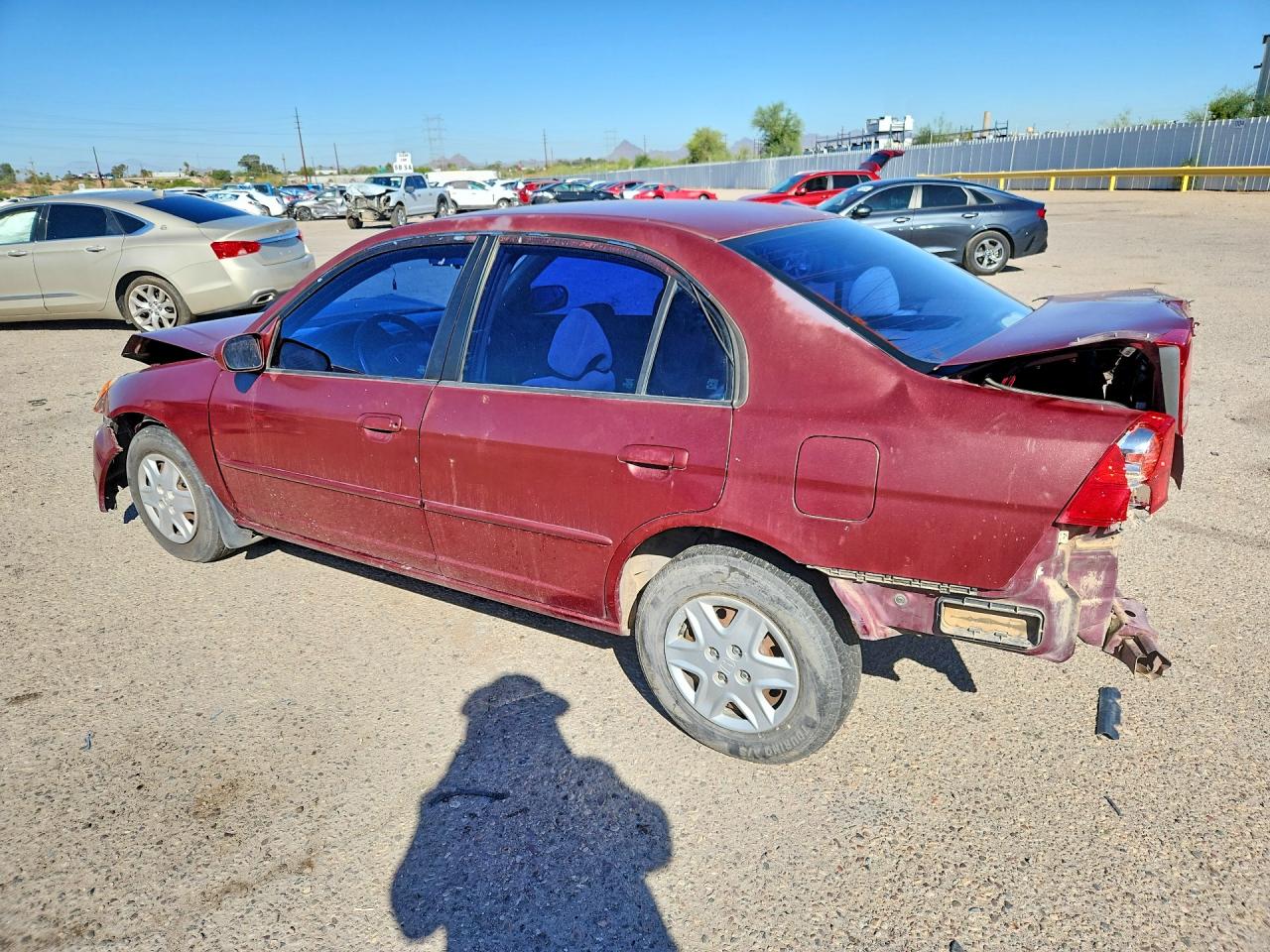 2003 HONDA CIVIC LX photo 2