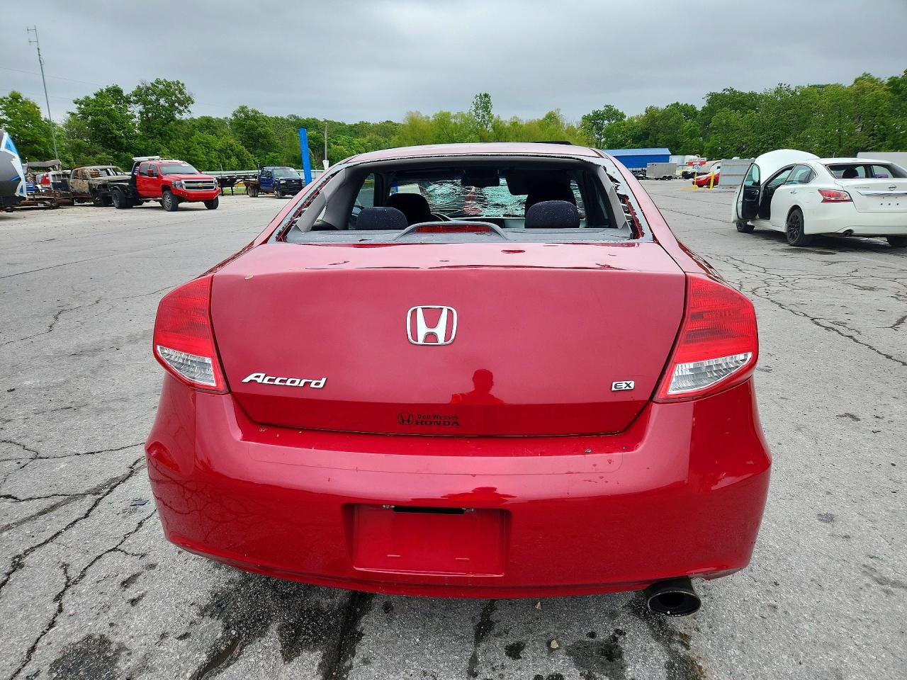 2012 HONDA ACCORD EX photo 11