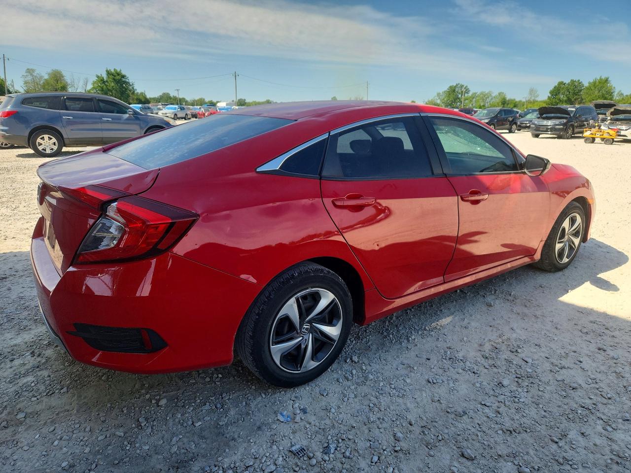 2020 HONDA CIVIC LX photo 7