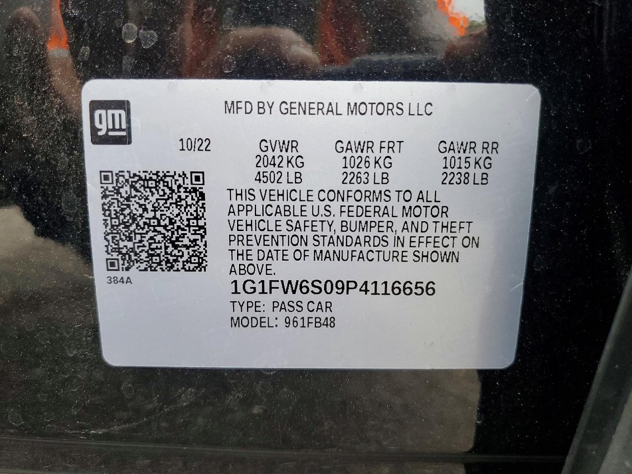 2023 CHEVROLET BOLT EV 1LT photo 23