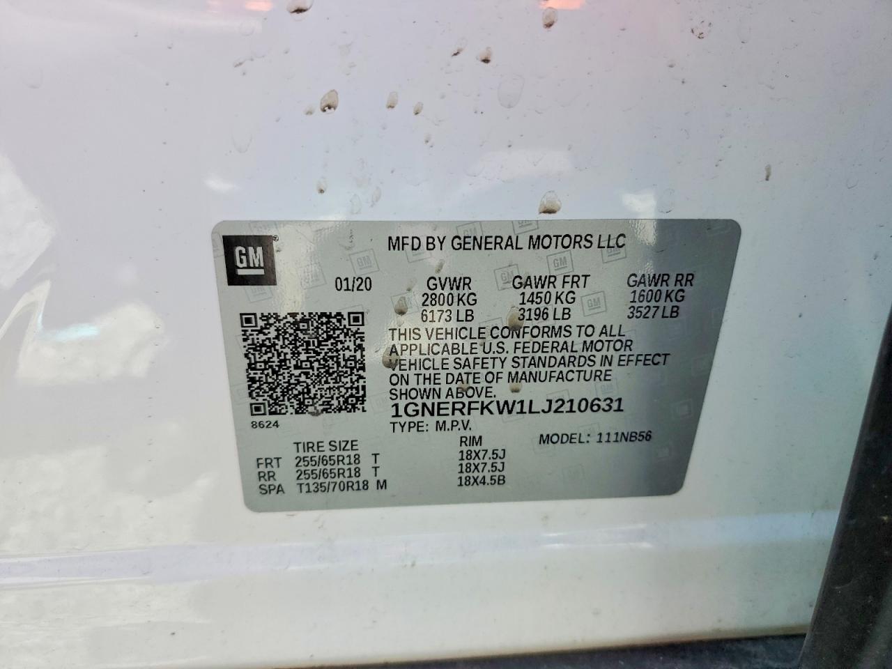 2020 CHEVROLET TRAVERSE LS photo 25