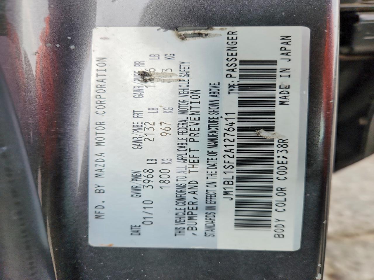2010 MAZDA 3 I photo 34