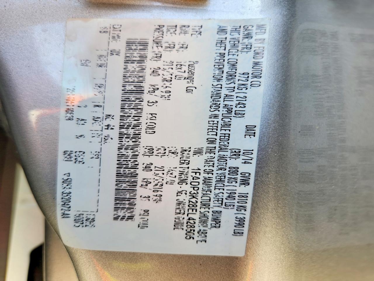 2014 FORD FOCUS SE photo 34