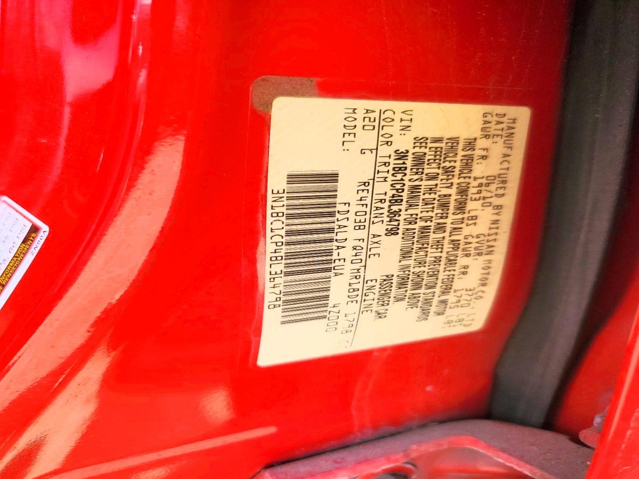 2011 NISSAN VERSA 1.8 S photo 34
