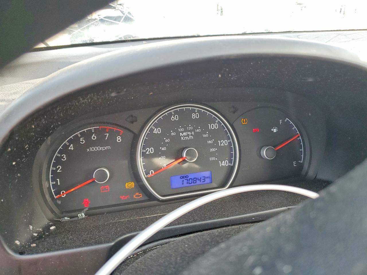 2010 HYUNDAI ELANTRA BLUE photo 9