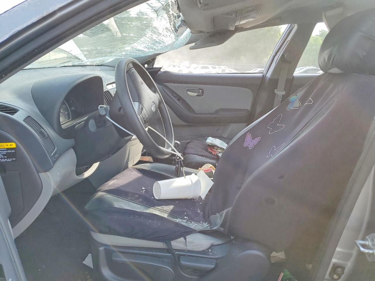 2010 HYUNDAI ELANTRA BLUE photo 7