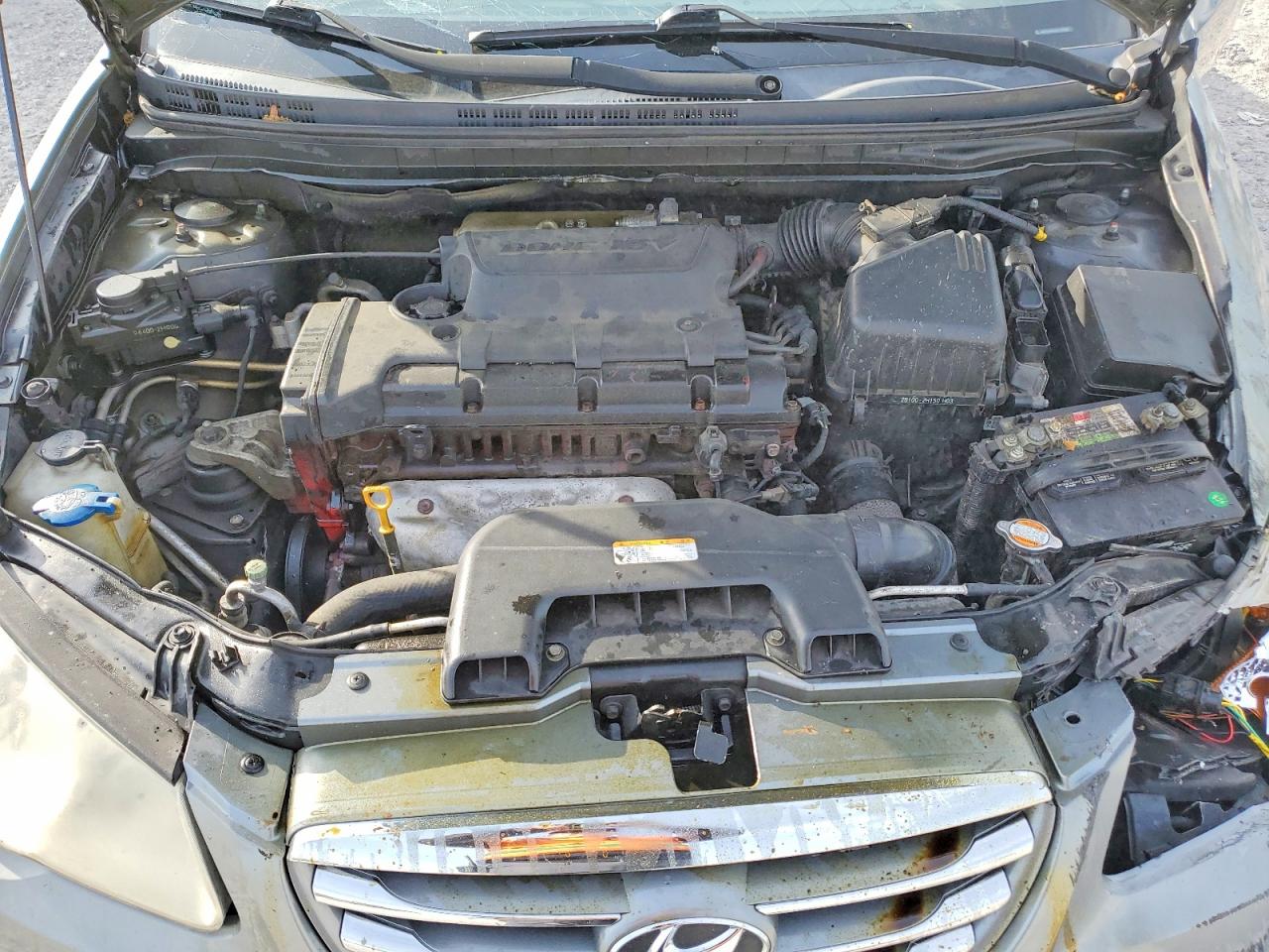 2010 HYUNDAI ELANTRA BLUE photo 11