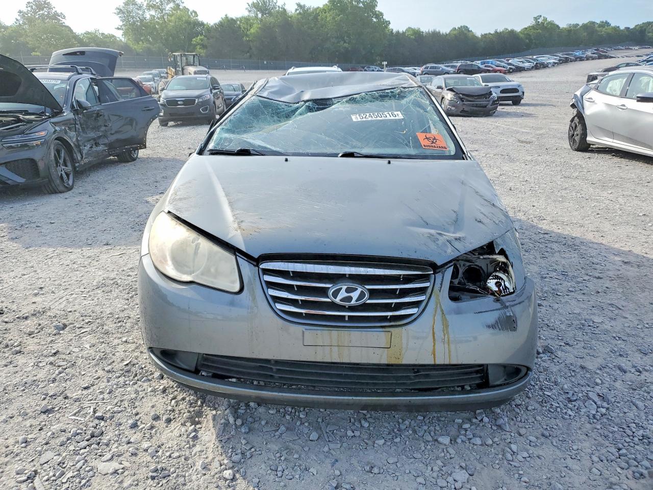 2010 HYUNDAI ELANTRA BLUE photo 5