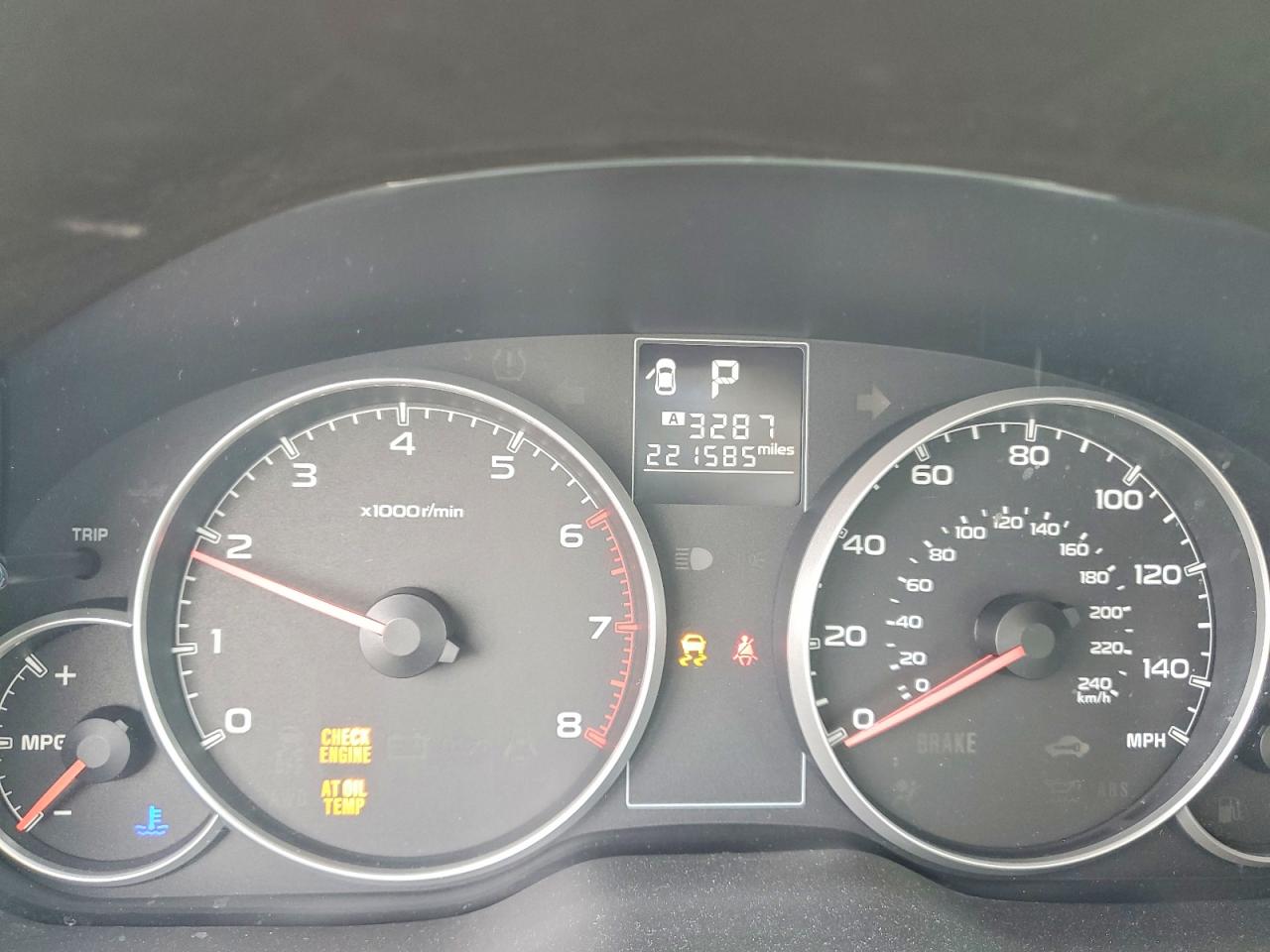 2014 SUBARU OUTBACK 2.5I PREMIUM photo 17