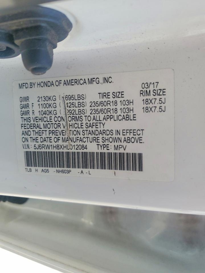 2017 HONDA CR-V EXL photo 37
