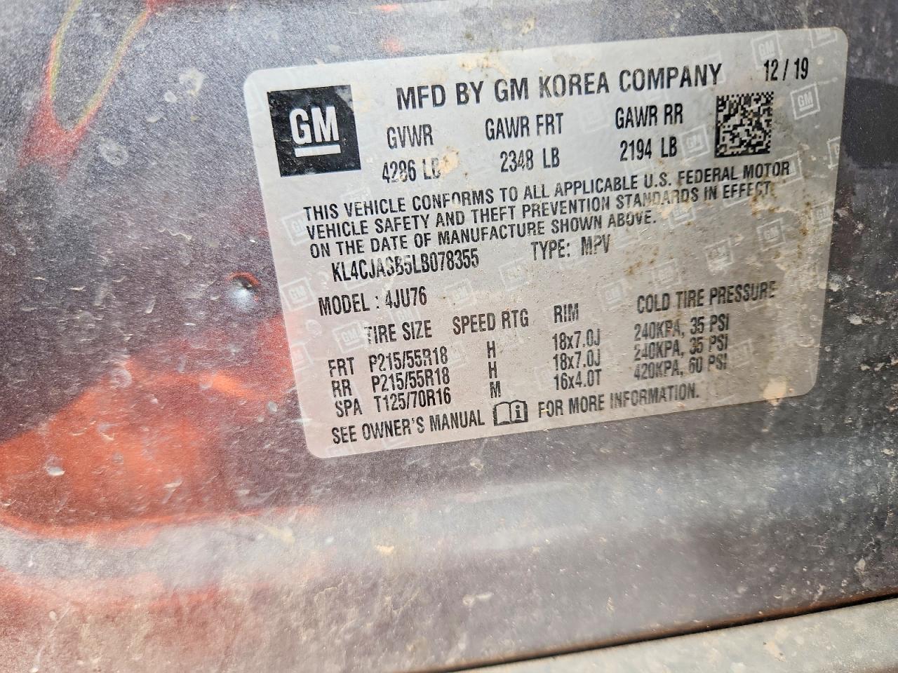 2020 BUICK ENCORE PREFERRED photo 37