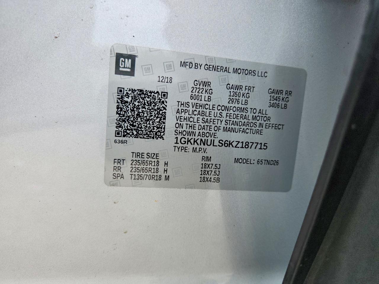 2019 GMC ACADIA SLT-1 photo 13