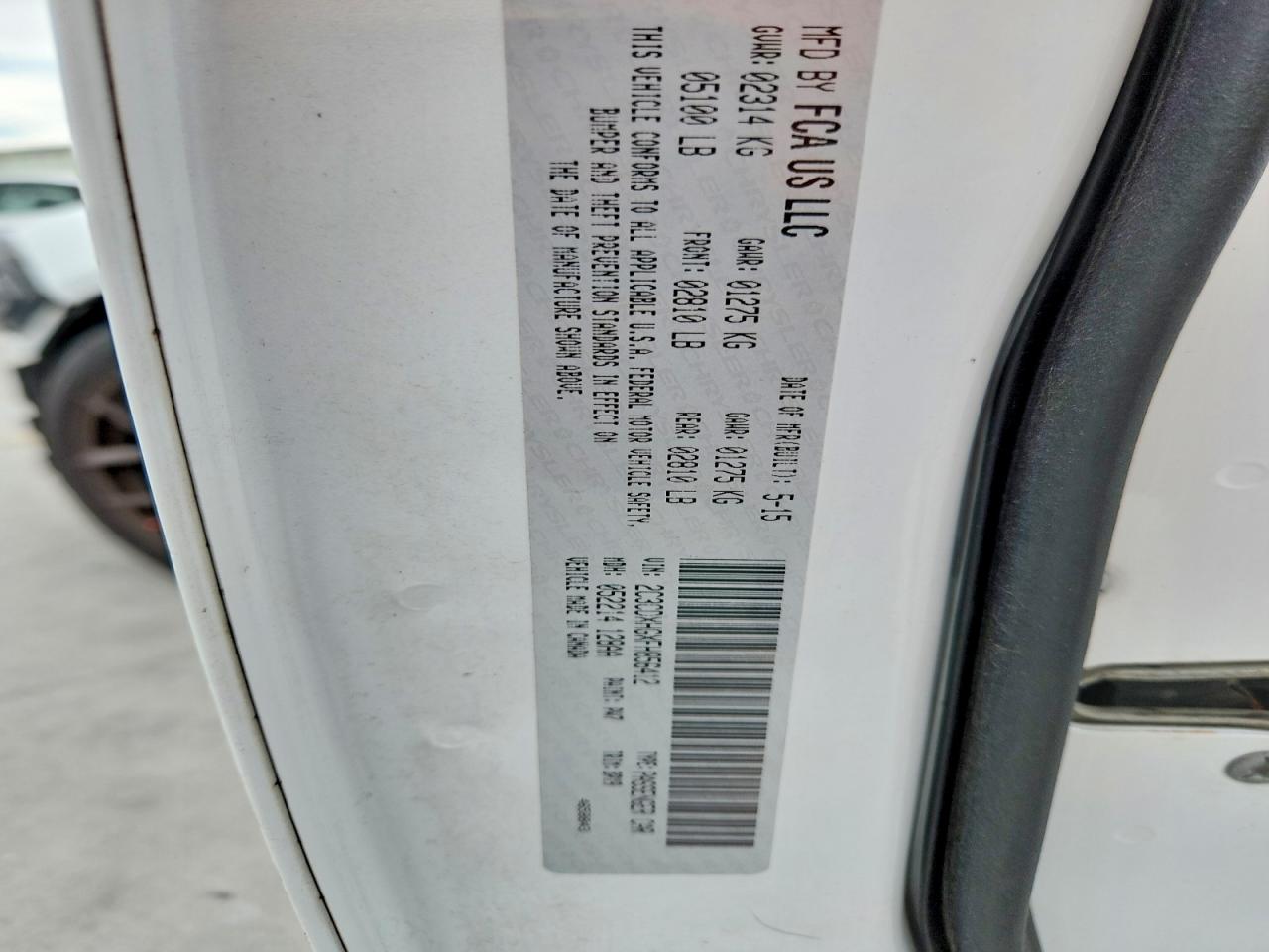 2015 DODGE CHARGER SXT photo 13