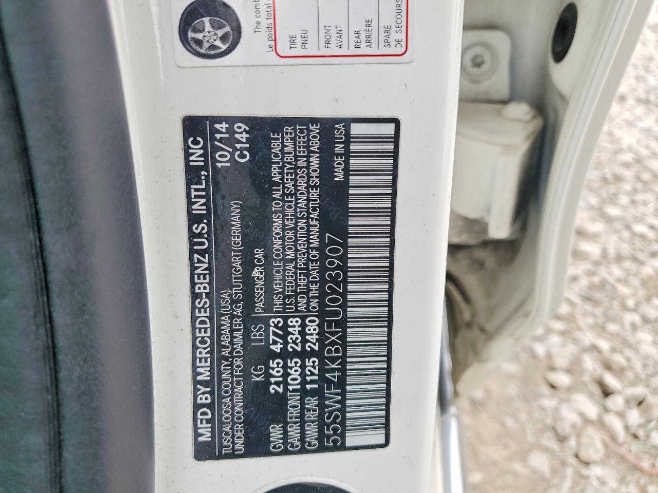 2015 MERCEDES-BENZ C 300 4MATIC photo 25