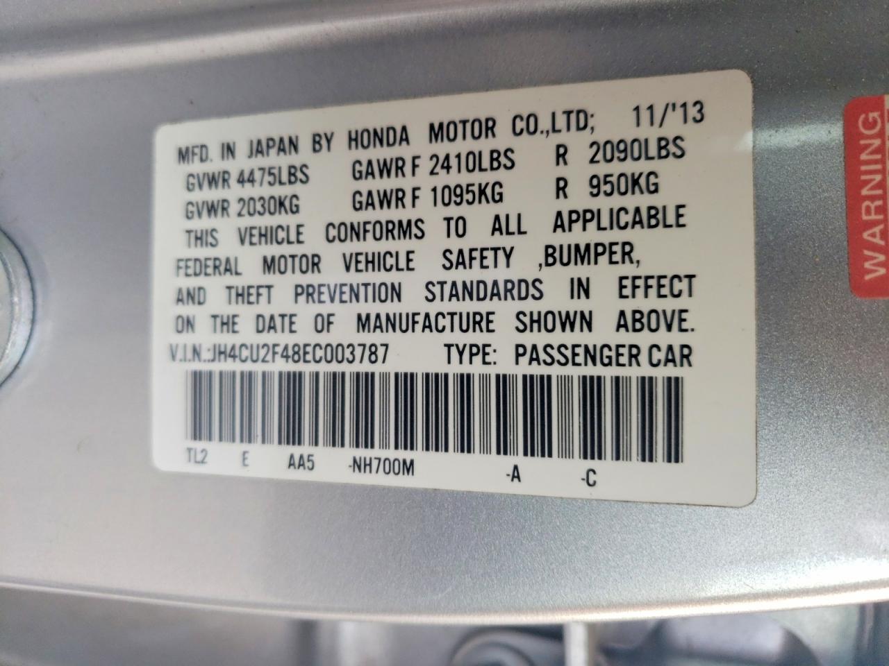 2014 ACURA TSX photo 23
