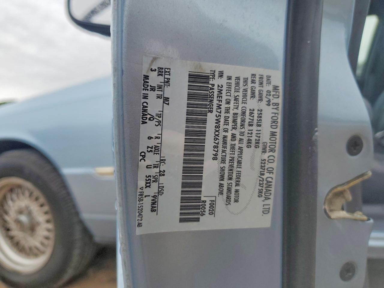 1999 MERCURY GRAND MARQUIS LS photo 23