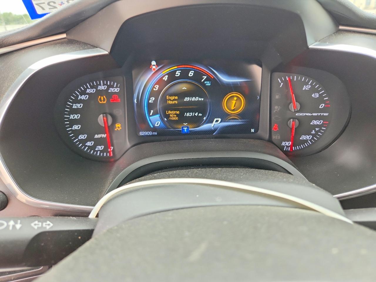 2016 CHEVROLET CORVETTE STINGRAY 1LT photo 17