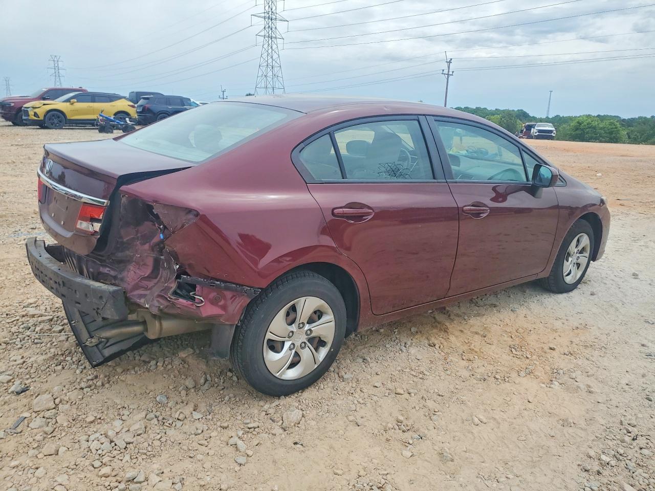 2014 HONDA CIVIC LX photo 5