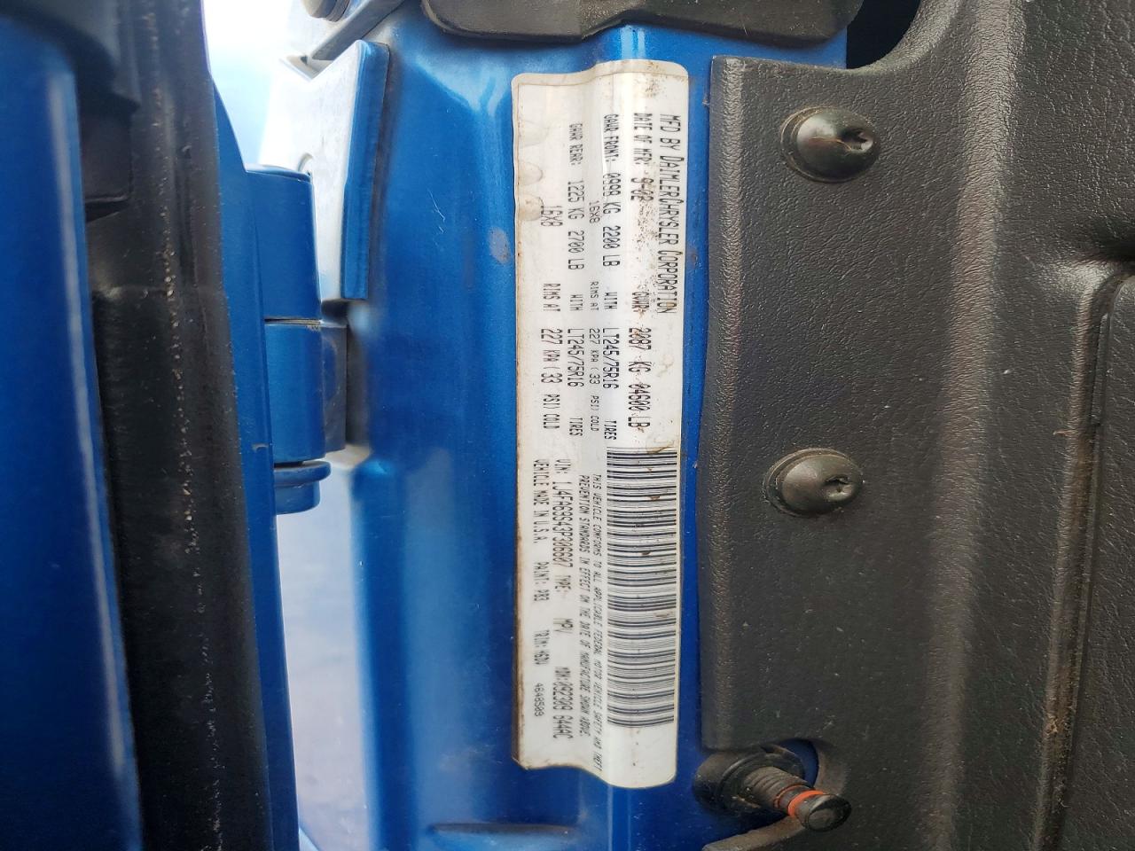 2003 JEEP WRANGLER / TJ RUBICON photo 23