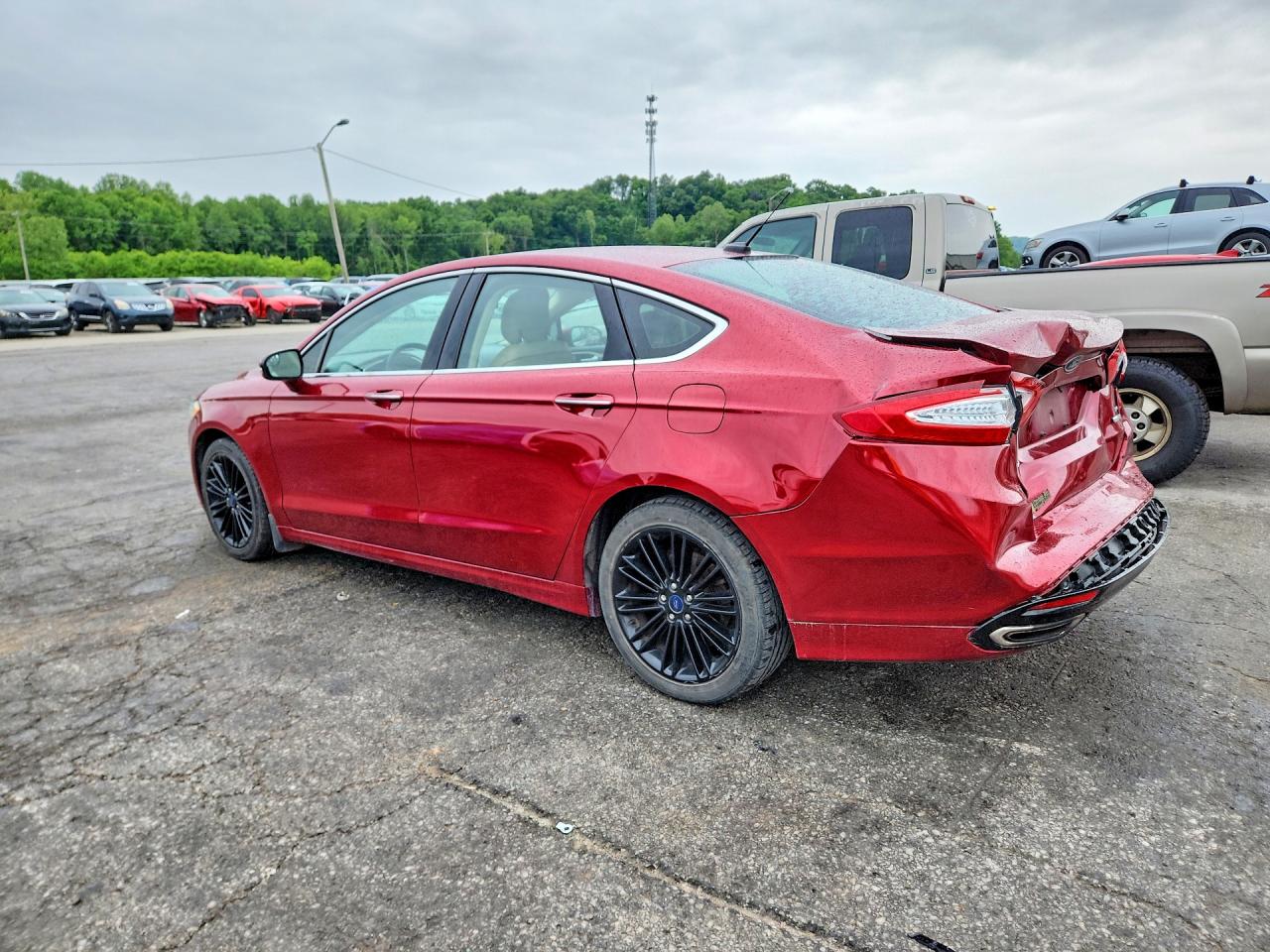 2014 FORD FUSION SE photo 3