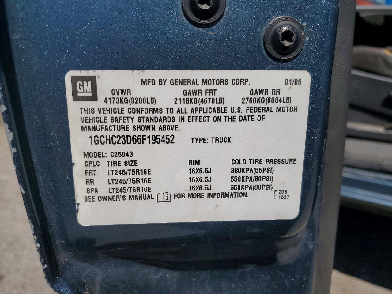 2006 CHEVROLET SILVERADO C2500 HEAVY DUTY photo 23