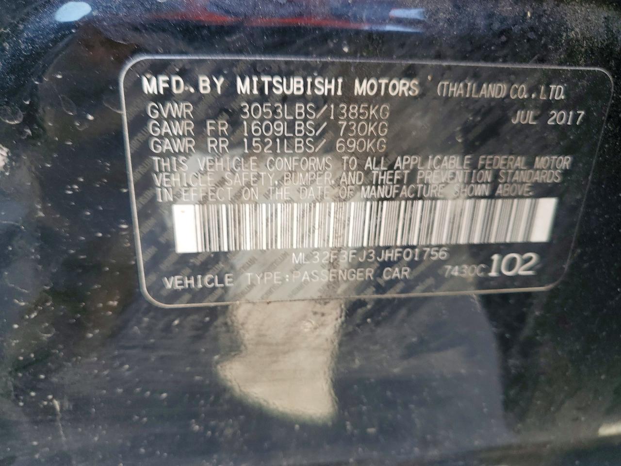 2018 MITSUBISHI MIRAGE G4 ES photo 34