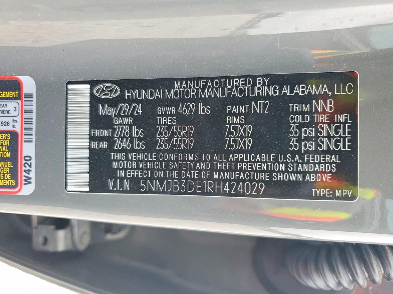 2024 HYUNDAI TUCSON photo 27
