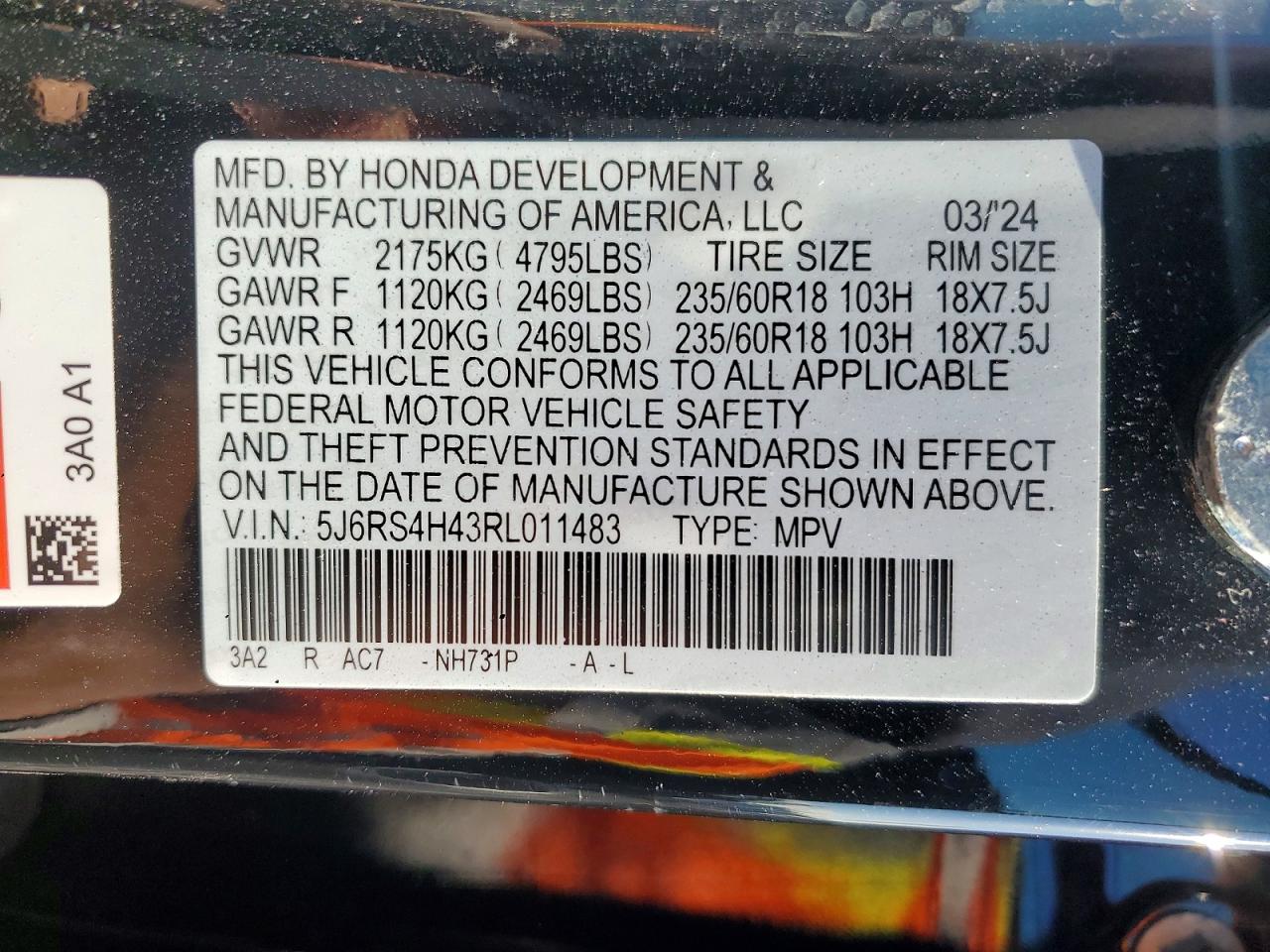 2024 HONDA CR-V EX photo 34