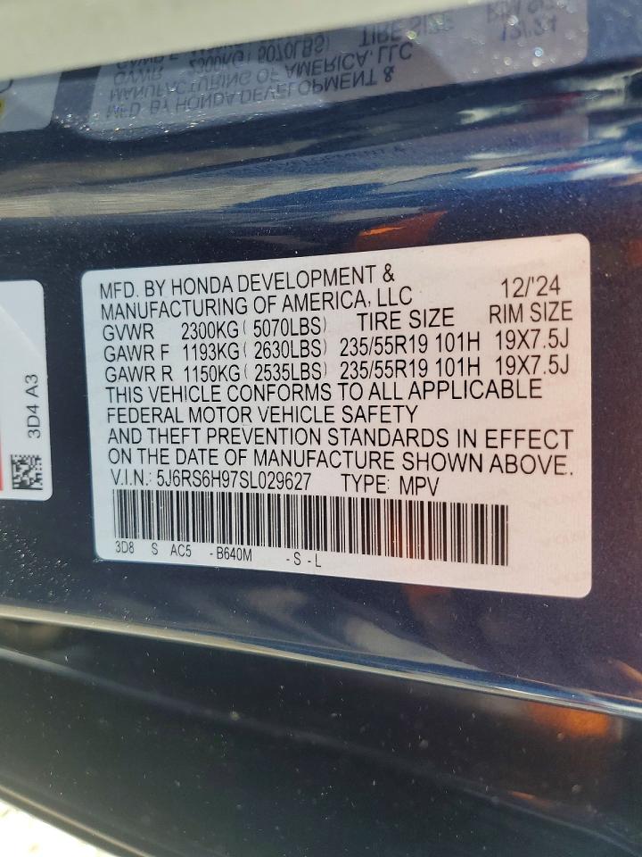 2025 HONDA CR-V SPORT TOURING photo 25