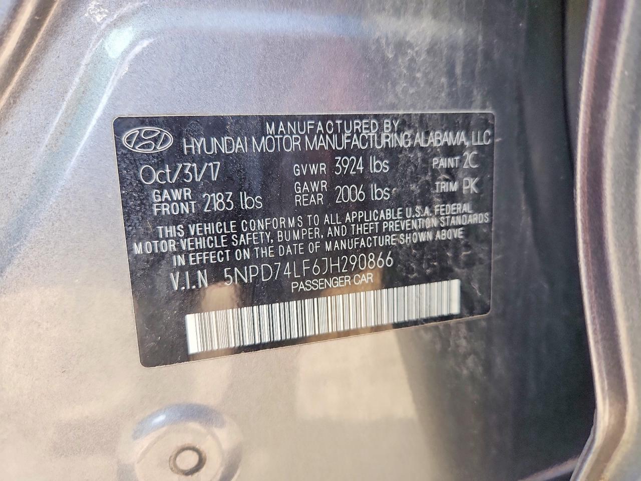 2018 HYUNDAI ELANTRA SE photo 25