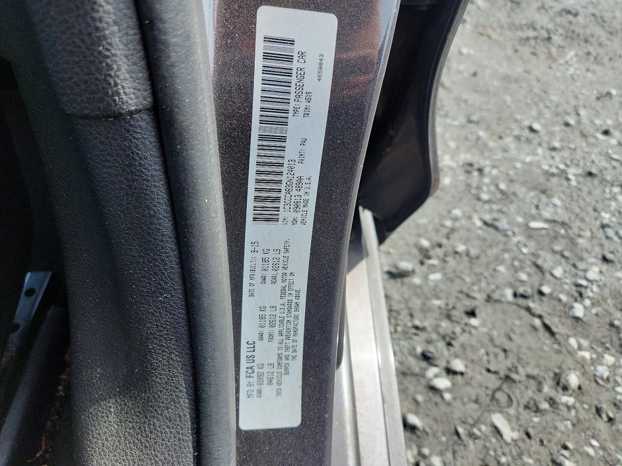 2016 CHRYSLER 200 LIMITED photo 23