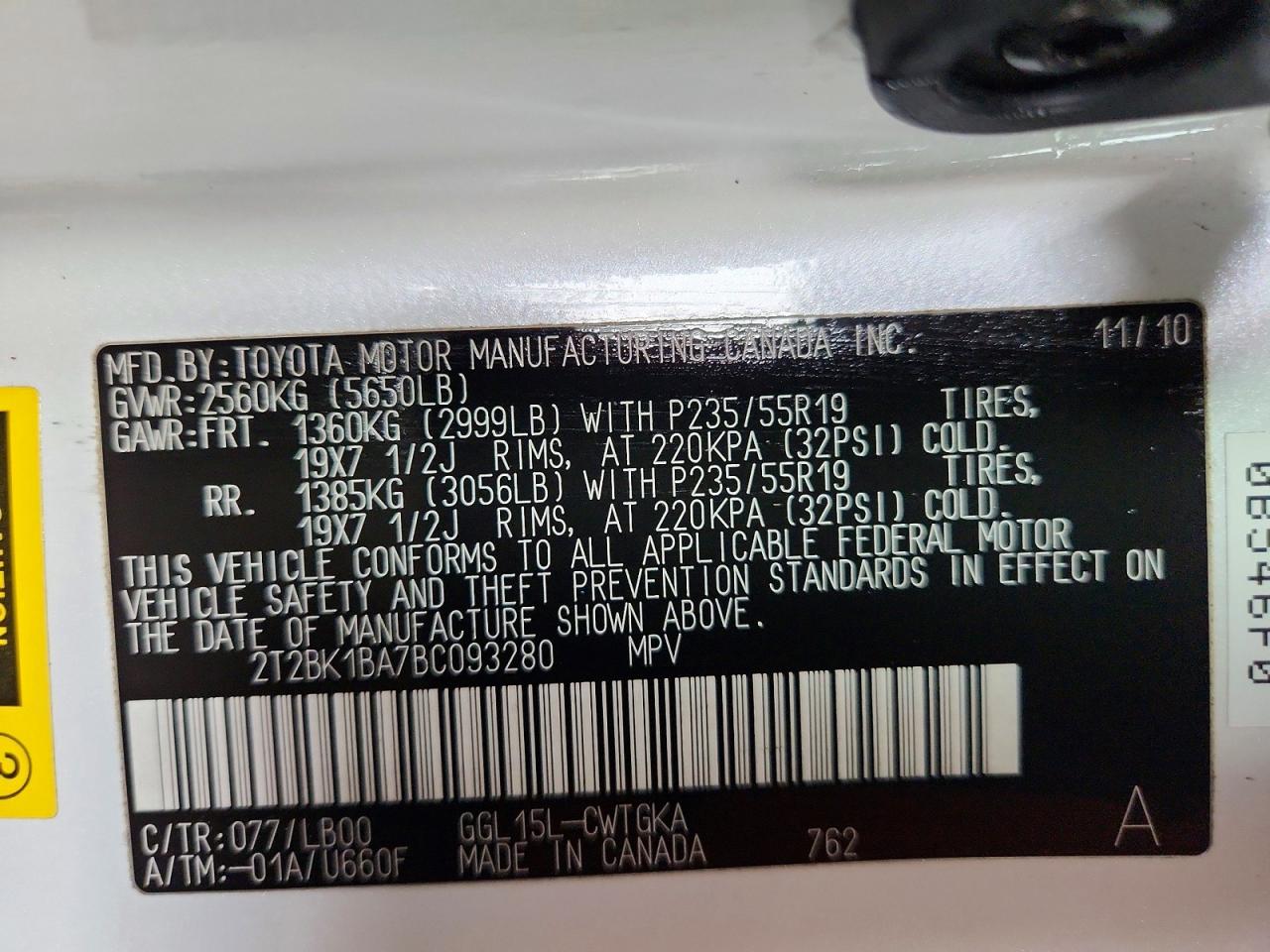 2011 LEXUS RX 350 photo 14