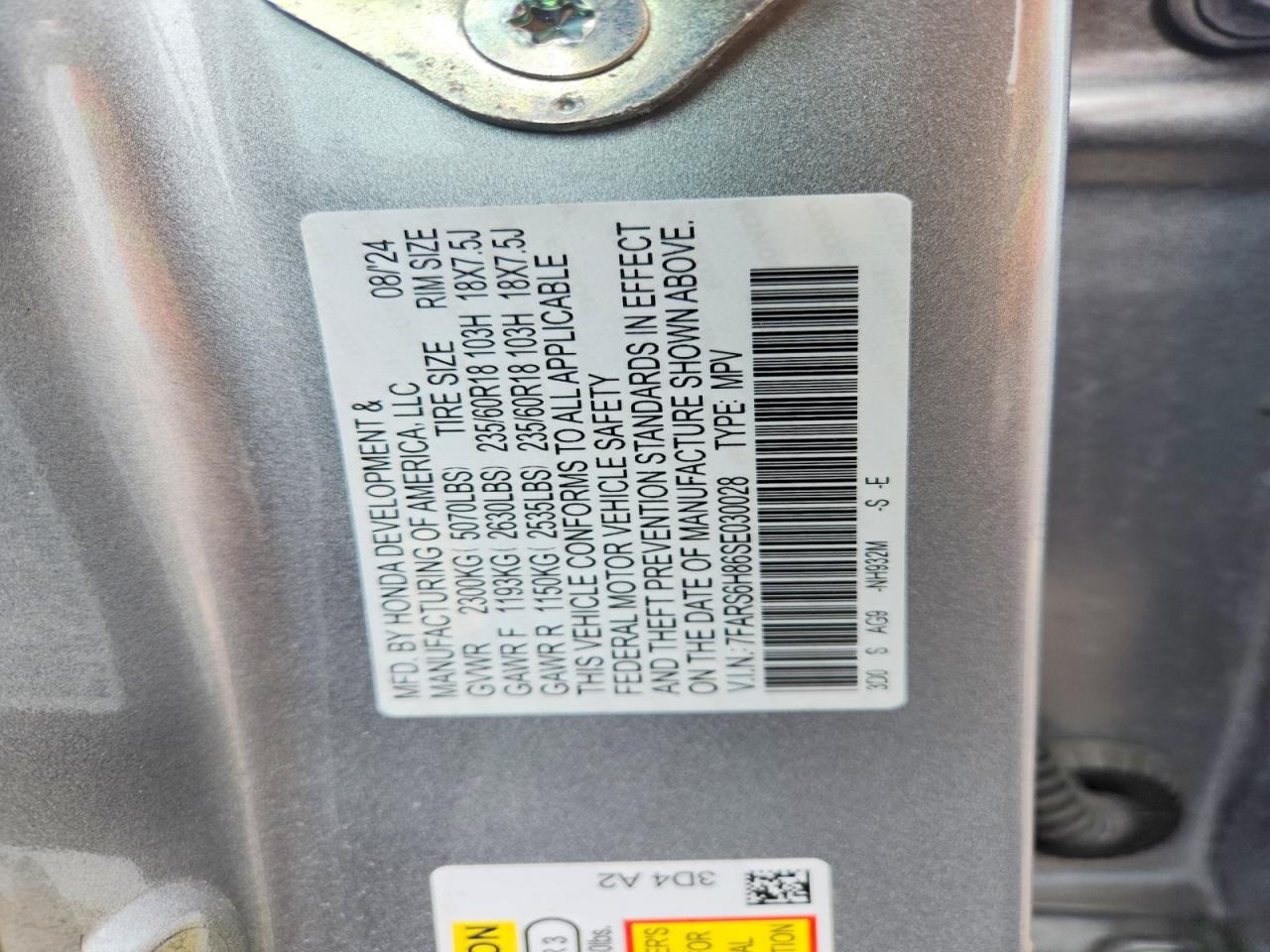 2025 HONDA CR-V SPORT-L photo 25