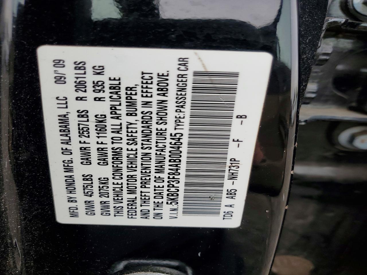 2010 HONDA ACCORD EXL photo 23