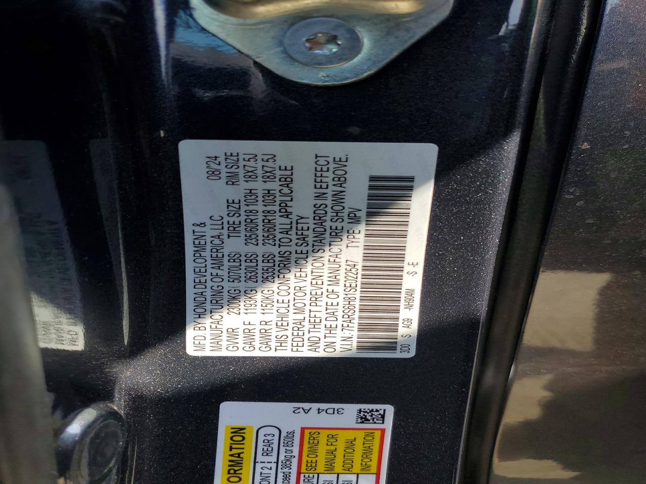 2025 HONDA CR-V SPORT-L photo 13