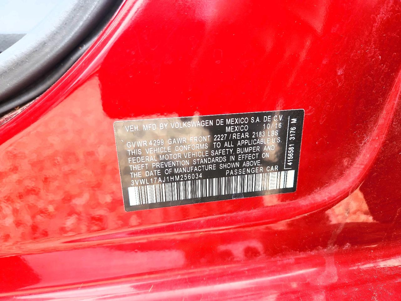 2017 VOLKSWAGEN JETTA SEL photo 12