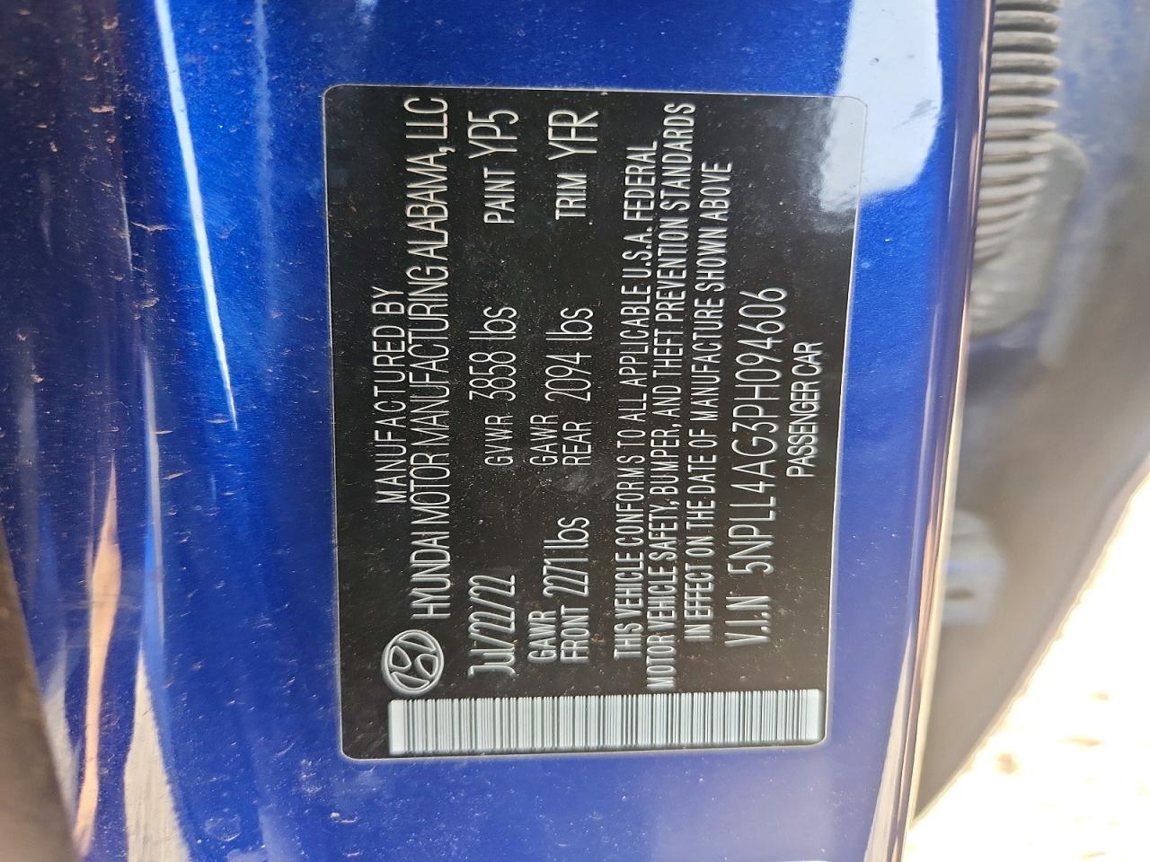 2023 HYUNDAI ELANTRA photo 12