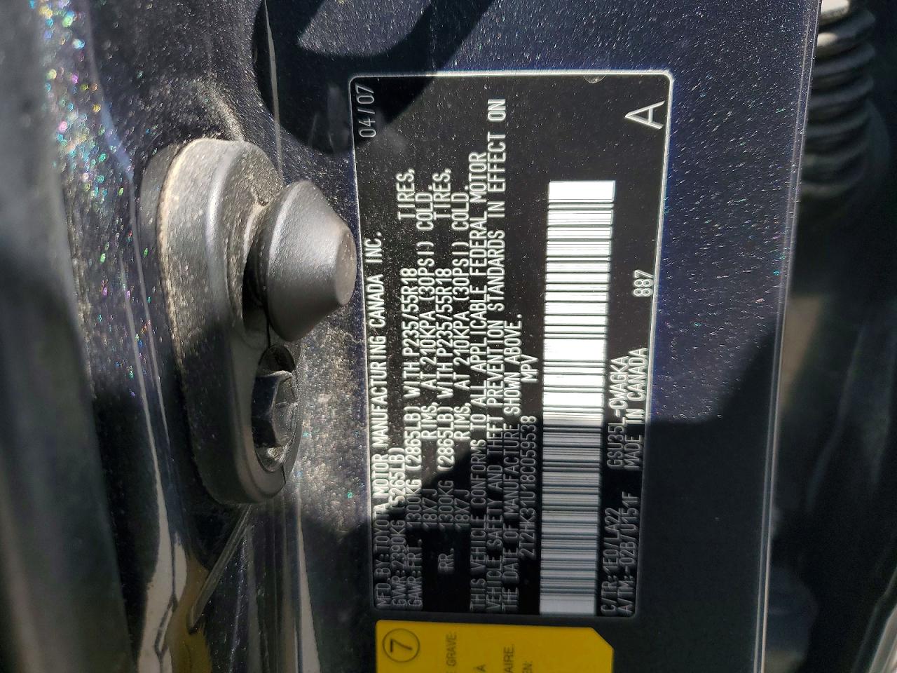 2008 LEXUS RX 350 photo 37