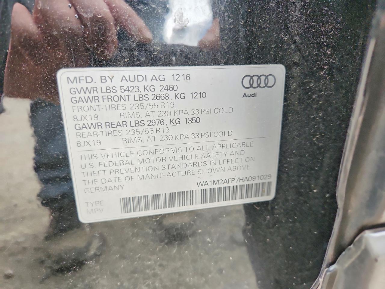 2017 AUDI Q5 PREMIUM PLUS photo 25