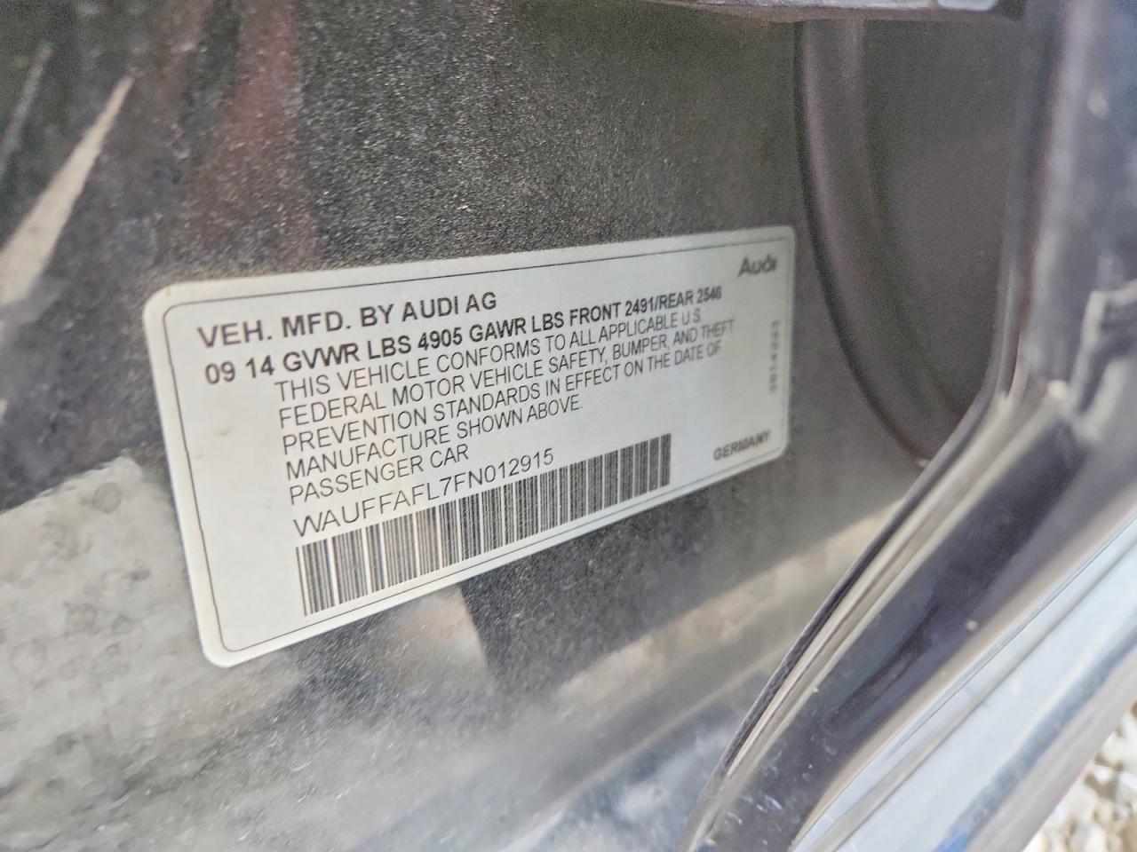 2015 AUDI A4 PREMIUM PLUS photo 34