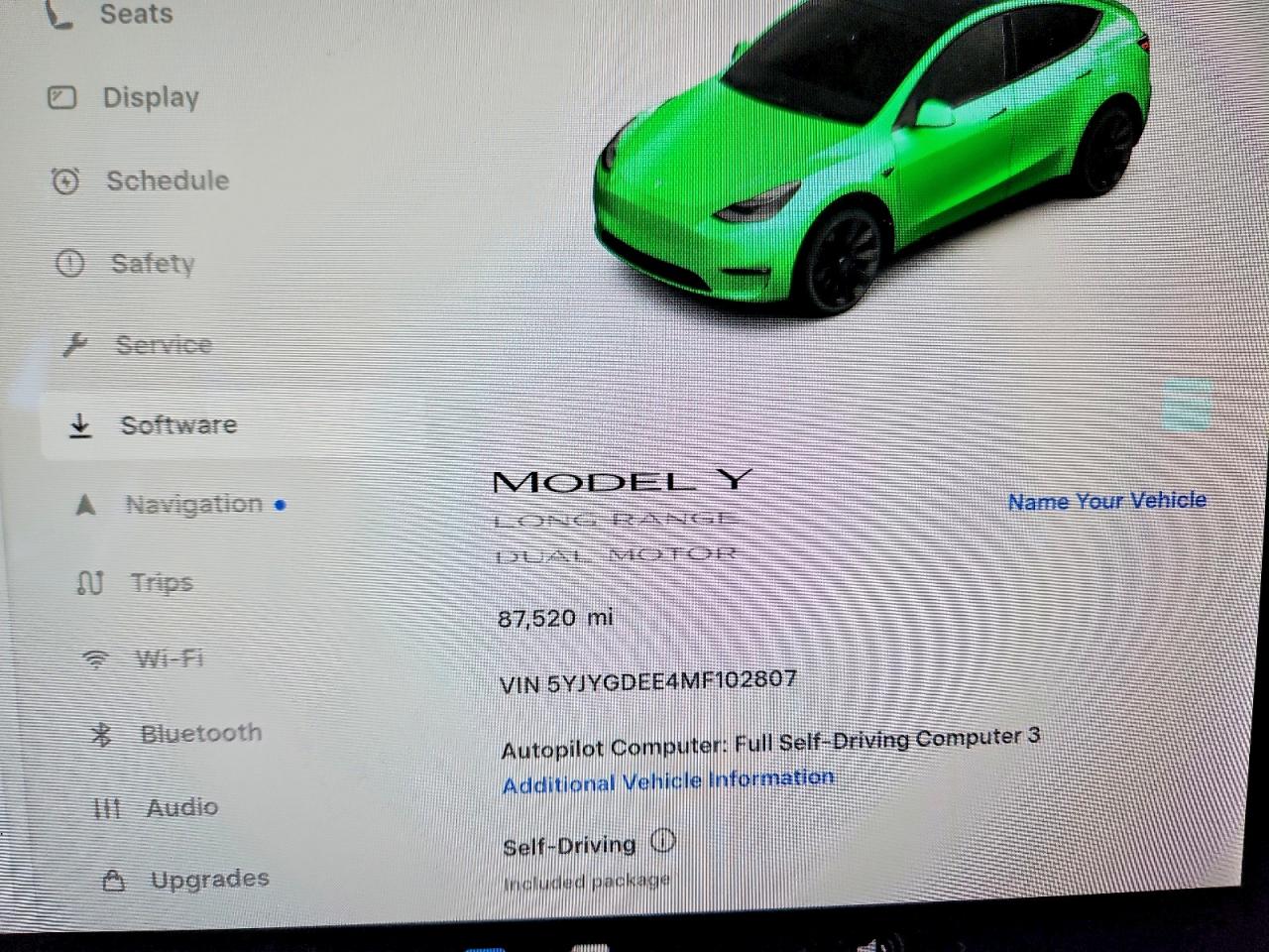 2021 TESLA MODEL Y photo 17