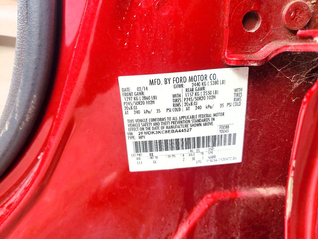 2014 FORD EDGE LIMITED photo 25