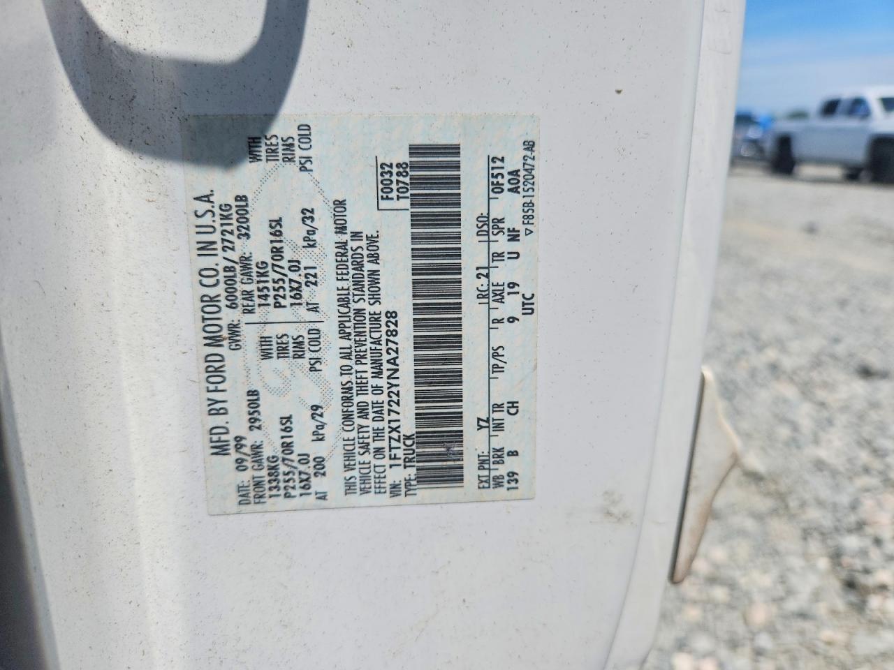 2000 FORD F150 photo 12