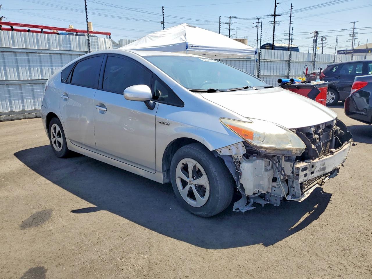 2015 TOYOTA PRIUS THREE photo 7