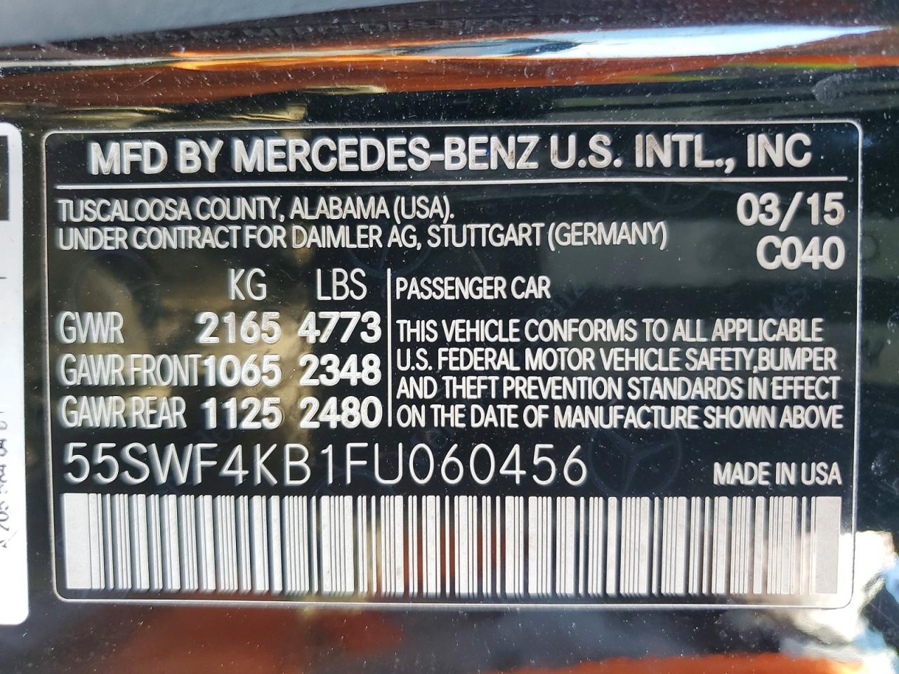 2015 MERCEDES-BENZ C 300 4MATIC photo 23