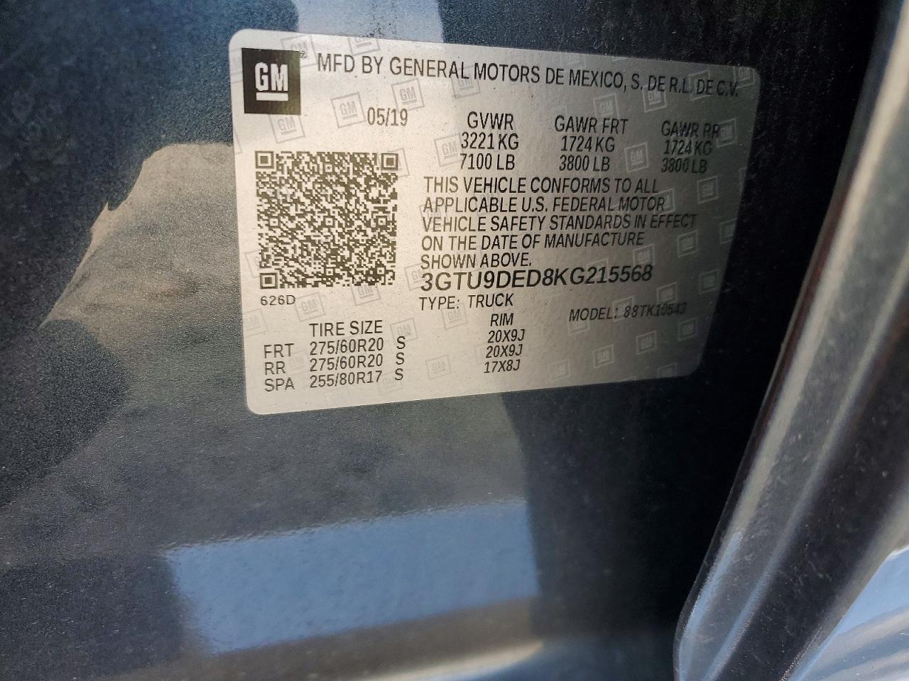 2019 GMC SIERRA K1500 SLT photo 23